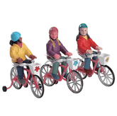 Lemax Mini Scene Decoration Lemax Bike Ride Decoration